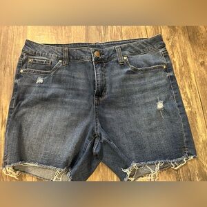 Seven7 Women's Blue Jean Shorts